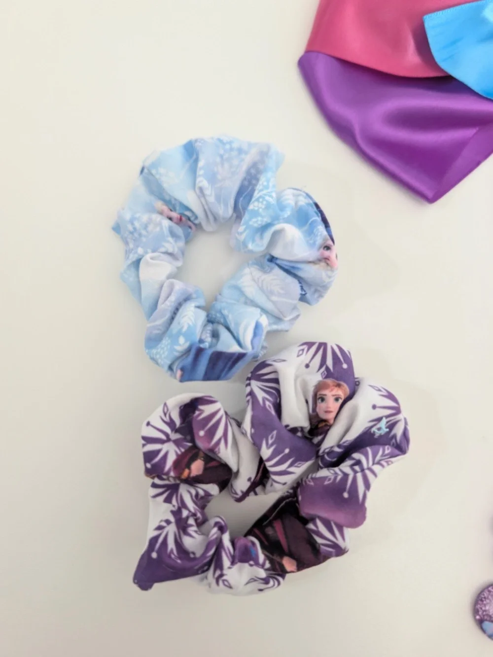 Disney Frozen 2 Hair Bow Barrette Accessories Scrunchy Necklaces Elsa Anna Clip
